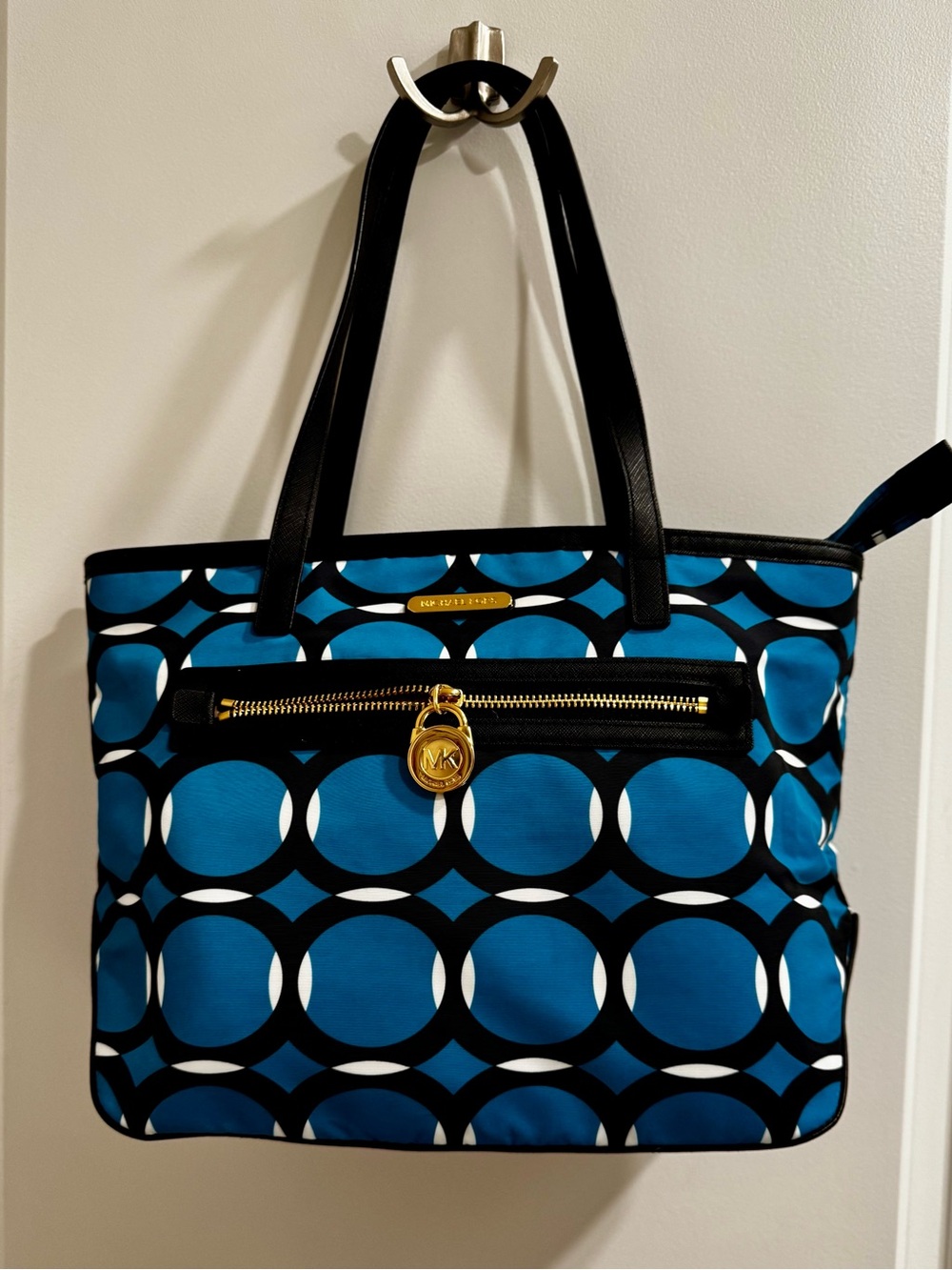 Michael Kors Kempton Medium Geometric Print Tote